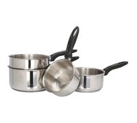 Casseroles - SITRAM - Série 4 pièces (14/16/18/20 cm) - Acier inox - Fond capsulé - Tous feux dont induction