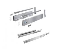 Casserolier InnoTech Atira argent Push To Open 30 kg - h 144 mm - l 520 mm HETTICH
