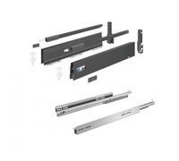 Casserolier InnoTech Atira gris Push To Open 30 kg - h 144 mm - l 520 mm HETTICH