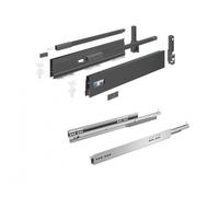 Casserolier InnoTech Atira gris Silent System 30 kg - h 144 mm - l 260 mm HETTICH