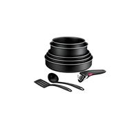 Casserolies Tefal Ingenio Lot 8 pieces Generous Cook L3129802 Noir