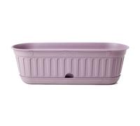Bama - 30950 Jardinière avec Soucoupe à réserve d'eau 49x18x15 cm Lavande