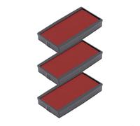 Cassette d’encre pour Colop Printer 30 | Cartouche Colop E/30 (Pack de 3 - Rouge)