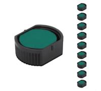 Cassette d’encre pour Colop Printer R 12 | Cartouche Colop E/R12 (Pack de 10 - Verte)