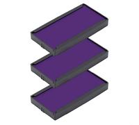 Cassette d’encre pour Shiny Printer S-855 | Cartouche Shiny S-855-7 (Pack de 3 - Violette)