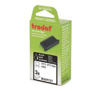 Cassette d'encrage Printy 6/4913 Trodat - Lot de 3 noire - - Bruneau