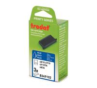 Cassette d'encrage Trodat Printy 6/4910 - bleue - Lot de 3
