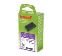 Cassette d'encrage Trodat Printy 6/4912 - violette - Lot de 3