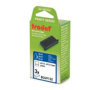 Cassette d'encrage Trodat Printy 6/4913 - bleue - Lot de 3