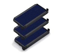 Trodat Cassette d'encre de rechange pour tampon Printy 4913 – Lot de 3 – Bleu
