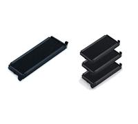 Cassette d'encre 6/4915 noire pour tampons Trodat Printy 4915 (blister de 3 cassettes d'encre) & 3 Cassettes d'encrage 6/4913 Noires pour tampons Printy 4913 et 4913T - Encre à base d'eau
