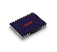 Trodat Cassettes encreur de rechange 6/58/2 bicolore bleu-rouge Lot de 2