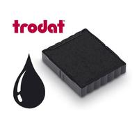 Cassette encrage bicolore trodat pour tampon encreur 4923/4930 coloris bleu/rouge