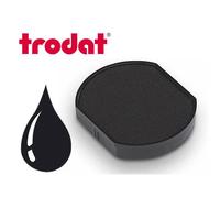 Cassette encrage trodat 6/46040a pour tampon encreur 46040/ 46040r/46140 coloris noir