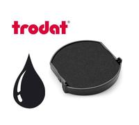 Cassette encrage trodat 6/4630a pour tampon encreur printy 4630 diametre 30mm coloris noir