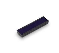 Cassette encrage trodat 6/4916b pour tampon encreur printy 4916 taille empreinte 70x10mm coloris bleu