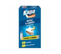 Cassettes anti-mites placard - KAPO - K-PRO EX 2K7 - Protection 6 mois - Jusqu'à 3 m³ - Parfum lavande