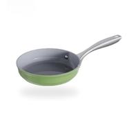 Cast Aluminium Antiadhésif Frying Pan, Ceramic Coating, All Stovetops (20cm | Corps léger avec distribution de chaleur égale, poignée en acier inoxydable, nettoyage facile pour la cuisson quotidienne