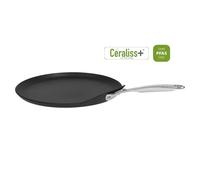 Castel Pro Crépière Ultra Aluminium induction revétue Ceraliss D28 cm CRISTEL