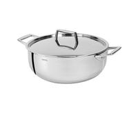 Castel´Pro Faitout Inox avec couvercle CRISTEL D18 cm