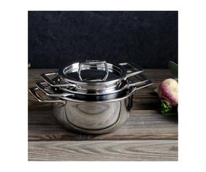 Castel´Pro Mini Faitout Inox CRISTEL D12 cm