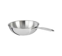 Castel´Pro Wok sans couvercle Inox CRISTEL D24 cm