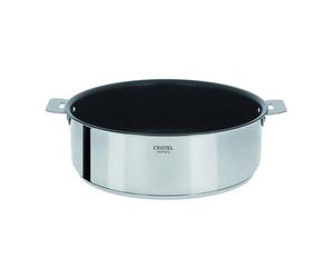 CASTELINE Sauteuse amovible Inox Multiply revêtement Exceliss+ CRISTEL D26 cm