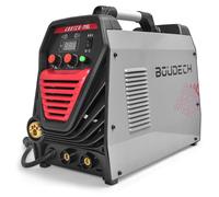 CASTER-MIG 160Amp machine à souder en fil continu avec double fonction MIG/MMA. Fourni avec un pistolet de soudage, une pince de terre, un porte-électrode, des brosses et un masque de soudage. CE