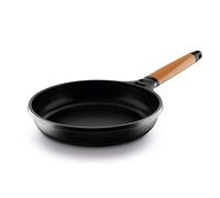 CASTEY Poêle Induction 20 cm Manche en Bois de Cèdre