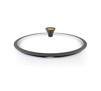 Castey Vulcano 20 cm/20 cm avec Couvercle en Verre