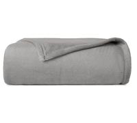 Casual Living Couverture Polaire pelucheuse 32588 pour lit jumeau XL pour la Maison et l'hôtel - Collection Premium - Ultra Douce et légère - Gris