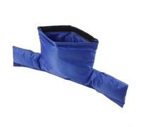 Caswynlife Gaine d'isolation pour compteur d'eau, 54 x 25 cm d'épaisseur, veste de protection contre le gel pour tuyaux extérieurs, double couche, imperméable, sac antigel, bleu