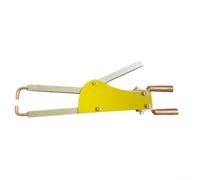 Caswynlife Pince de soudage bout à bout portable pour acier de 1 + 1 mm, pince en métal avec pression réglable, isolation de panneau époxy, longueur 123 mm, styles A/B/C/D (B)