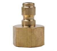 Caswynlife Raccord coupleur à dégagement rapide pour nettoyeur haute pression et tuyau, adaptateur de filetage M22 G1/4, pièces de rechange en acier inoxydable ou en laiton pour outils de jardin