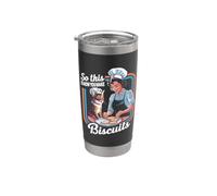 Cat Mom, voici comment vous faites des biscuits Cat Fabriquer des biscuits Gobelet isotherme en acier inoxydable double paroi
