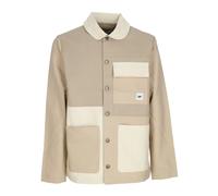 CAT - Veste de Travail en Toile Fermeture à Boutons - Homme - Vestes - Beige - Taille: M