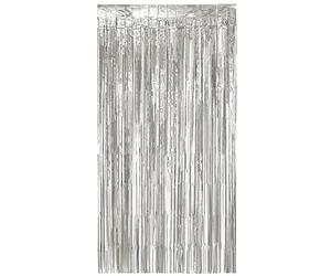CAT01 - Rideau en aluminium métallique argent