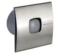 CATA 01072300, extracteur, salle de bain, acier inoxydable, 90 m³/h, 10 cm, 1 ventilateur