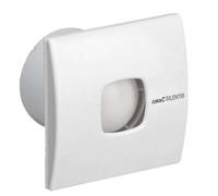 Sapho Cata Silentis - Ventilateur de salle de bain axial 10, 15 W, conduit 100 mm, blanc 01070000