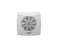 Cata/UC-10 Ventilateur de Salle de Bain Haute Performance Turbine 26 DB 8 W 110 m3/h Roulement à Billes Clapet Anti-Retour Finitions :, Blanc