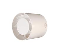 Cata Ventilateur mural MT-125 – Pour salle de bain/cuisine, Blanc, IPX2, 190 m³/h