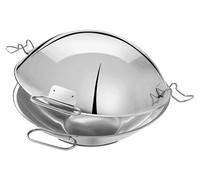 Cataplana, faitout en acier inoxydable, 36 cm, avec couvercle