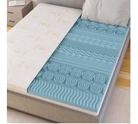 CATAVANA - Surmatelas 80x200 cm - Mousse à Mémoire de Forme 5 cm Avec Gel + Housse Bambou