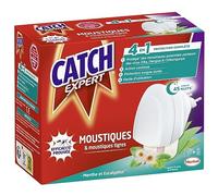CATCH Diffuseur électrique Répulsif 45 nuits Menthe & Eucalyptus