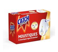 Catch Expert Diffuseur Réglable 45 Nuits Mode Max Anti-Moustiques Tigres | diffuseur, moustiques tigres, mode max, recharge incluse, protection longue durée, efficace fenêtres ouvertes,usage intérieur