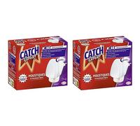 CATCH EXPERT Lot de 2 Diffuseurs électriques Moustiques Répulsif 45 nuits