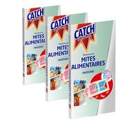 Catch Expert Mites Anti-Mites Alimentaires, Détecteurs de Mites Mâles et Femelle, 3 x 77g (Lot de 3)