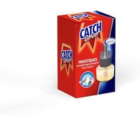 Catch Expert Moustiques Recharge Liquide pour Diffuseur Electrique, Anti-Moustiques & Moustiques Tigres, Sans Parfum, 45 nuits (Lot de 6)