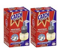 CATCH Expert Pack de 2 Recharges électriques 45 nuits Sans parfum