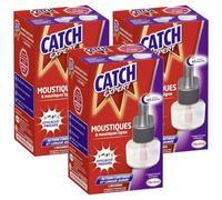 CATCH Expert Pack de 6 Recharges électriques 45 nuits Sans parfum